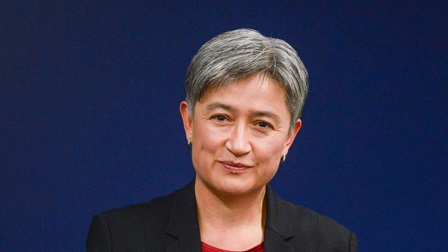 The Prime Minister is drawing on a growing pool of female business and community leaders, including Foreign Minister Penny Wong. Picture: NCA NewsWire / Brenton Edwards