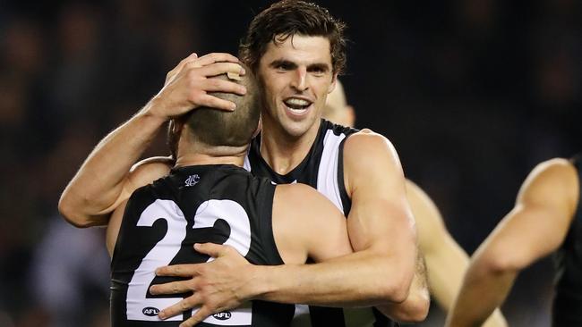 Can Scott Pendlebury lead Collingwood to its biggest win of the year? Picture: Getty