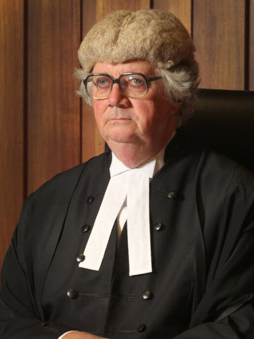 Chief Justice Alan Blow OAM. Picture: SUPPLIED