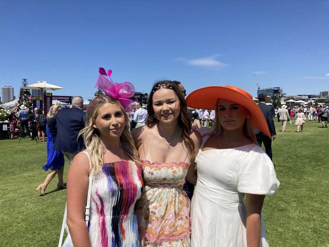 Keira Meekings, Rosie Carter and Zoe Bilson