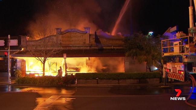 The blaze cause about $1 million in damage. Picture: SA Police. Picture: 7NEWS