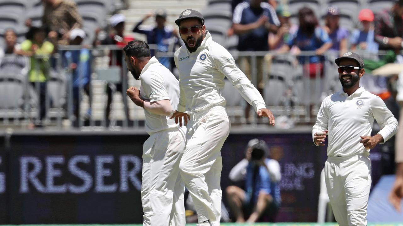 Allan Border has never seen a team’s captain “carry on” after wickets as much as Virat Kohli. 