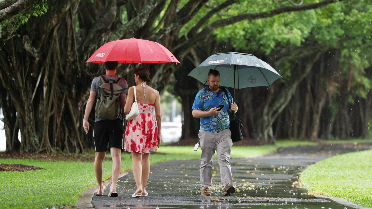 Monsoon activity and a seasonal weather oscillation have brought days of rain to the Far North, as flood warnings are put in place for the region. Picture: Brendan Radke