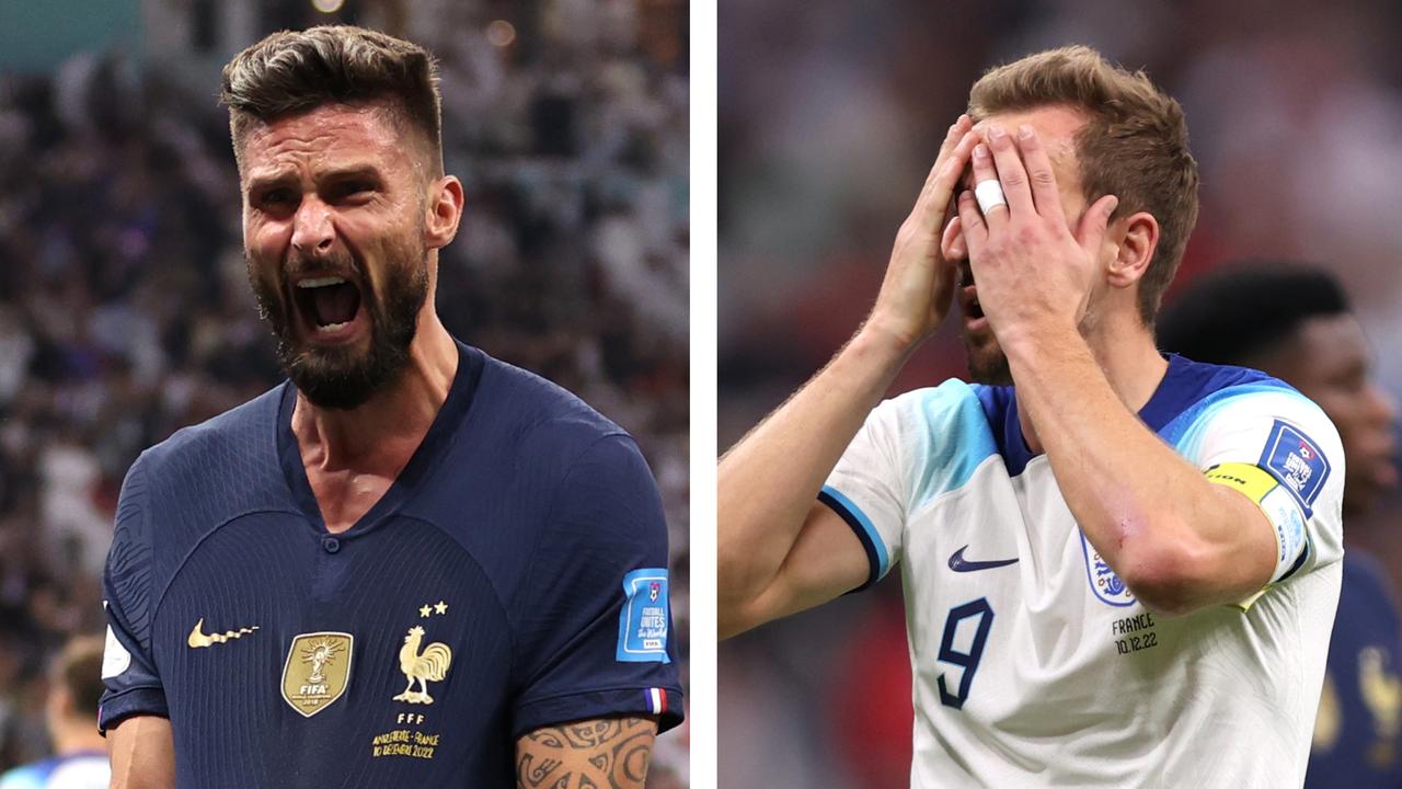 France are ahead thanks to Olivier Giroud. Picture: Getty