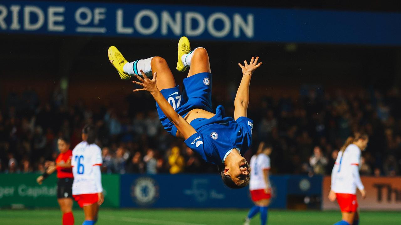 Sam Kerr was at her brilliant best for Chelsea.