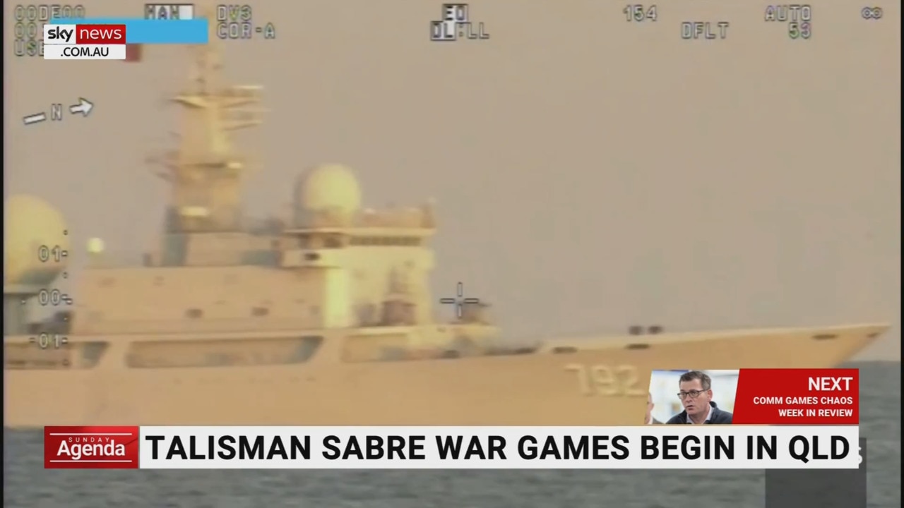 Talisman Sabre: Chinese spy ships moving into position to motor war game exercise