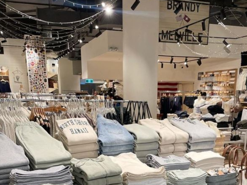 Retail Australia Brandy Melville women’s clothing label to open in
