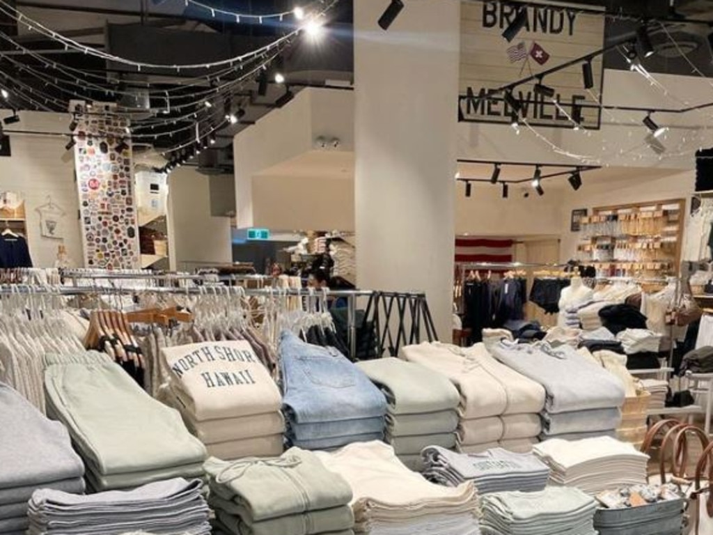 Retail Australia: Brandy Melville women's clothing label to open