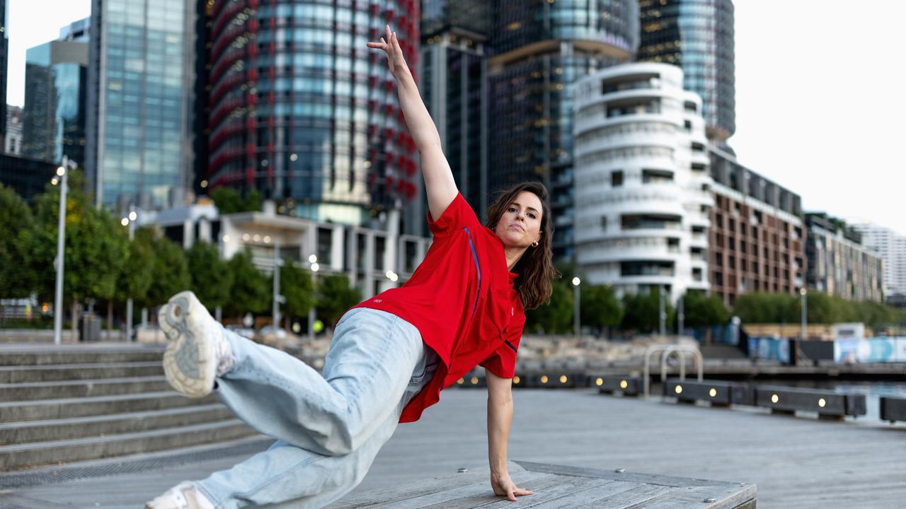 Rachael 'Raygun' Gunn poses in the Sydney CBD. (Photo by Cameron Spencer/Getty Images)