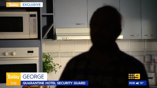 Security guard’s explosive claims about quarantine hotels (Today Show)