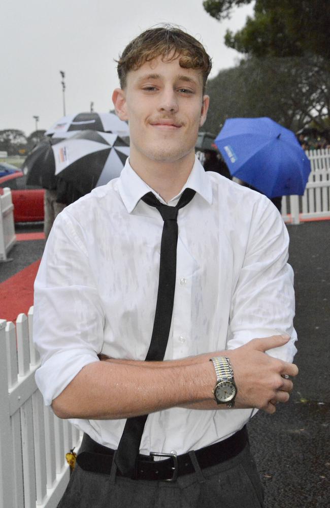 Steven Burke at Wilsonton State High School formal at Clifford Park Racecourse, Wednesday, November 13, 2024. Picture: Tom Gillespie