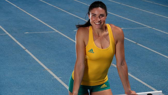 Michelle Jenneke will become a favourite of the Olympic crowds thanks to her appearance in a Coke advertising campaign. Pics Adam Head