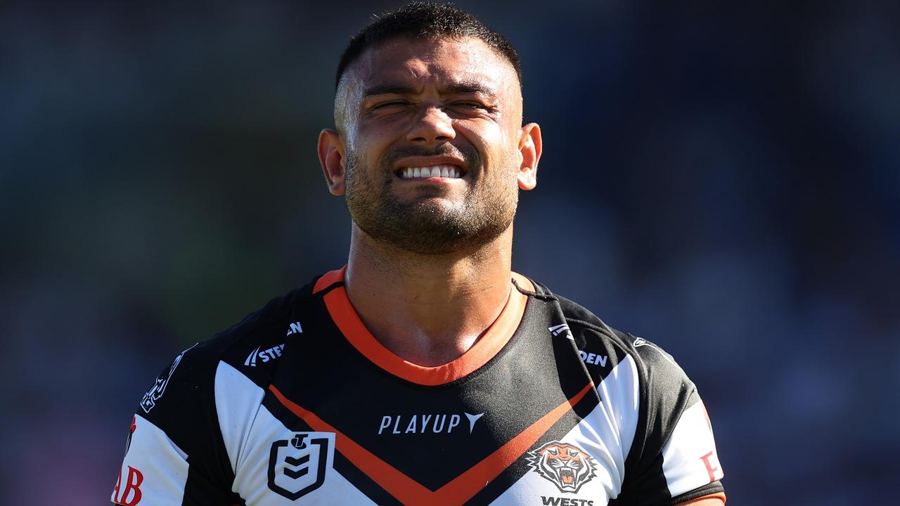 Nofoaluma has been a no show at training. Photo by Mark Metcalfe/Getty Images