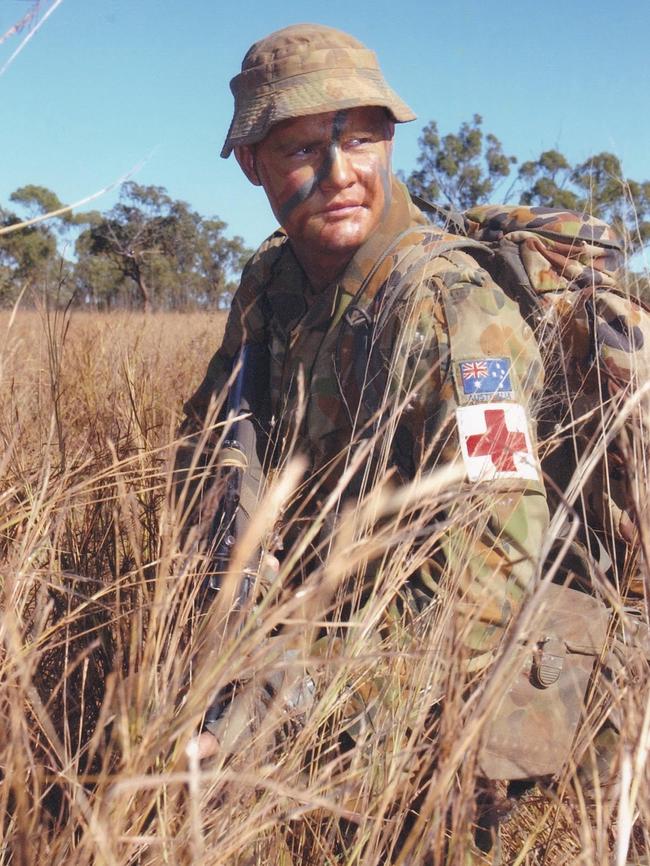 Voodoo Medic Jonathan Walter was awarded his first Nursing Service Cross in 2003