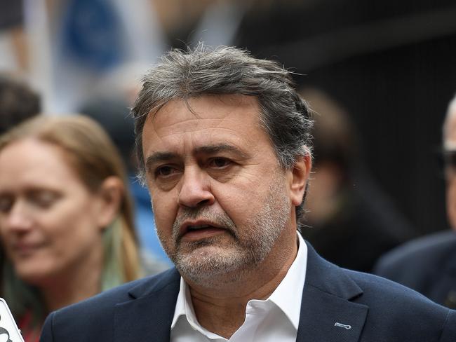 NSW Teachers Federation President Angelo Gavrielatos. Picture: AAP Image/Dan Himbrechts