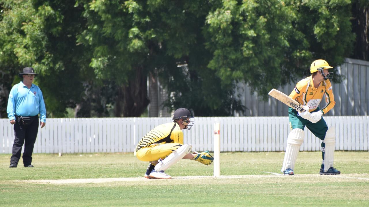 Frenchville Sports Club A-Grade Premiership semi-final, Gracemere Bulls versus The Glen, Rockhampton Cricket Grounds, March 19, 2022.