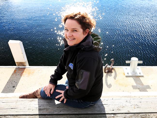 Tasmanian salmon producer Tassal has received an Australian Business Award (ABA) for Sustainability. Tassalâ€™s Head of Sustainability, Linda Sams on the Hobart waterfront