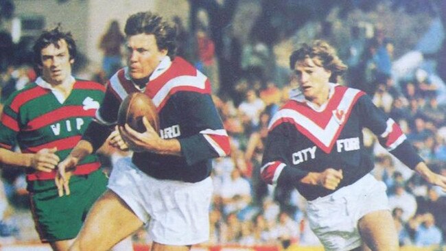 South Sydney legend Ron Coote jumped ship in 1971 to join the Roosters.