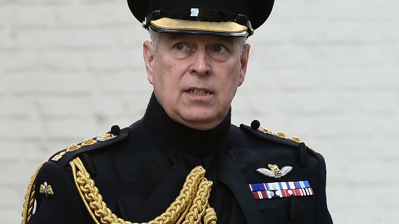 Prince Andrew in unlikely to ever return to public duty with Charles and William in charge. Picture: AFP.