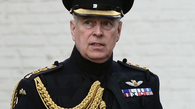 Prince Andrew in unlikely to ever return to public duty with Charles and William in charge. Picture: AFP.