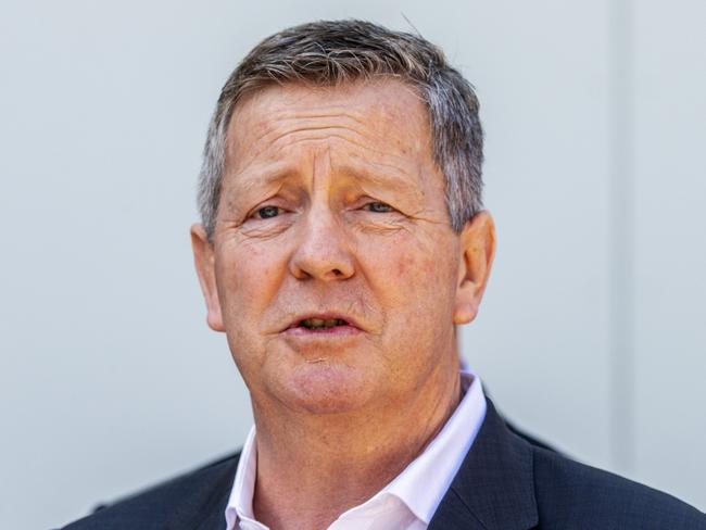 CANBERRA, AUSTRALIA - FEBRUARY 28: Matt Carroll, CEO of the Australian Olympic Committee speaks during the Sports Alliance Sporting Grant Fund Announcement at the Australian Institute of Sport on February 28, 2020 in Canberra, Australia. (Photo by Jenny Evans/Getty Images for the AOC)