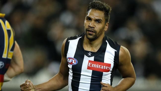 Former Collingwood player Andrew Krakouer was allegedly used by Mrs Johnston to strike up friendships.