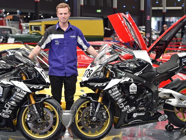 Rookie Superbike Championships rider Michael Blair (AAP IMAGE / Troy Snook)