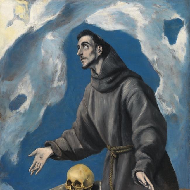 El Greco, Saint Francis receiving the Stigmata, 1592