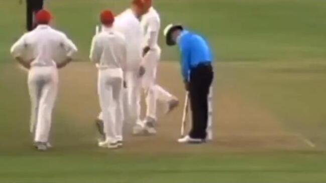 Four week ban for pitch tampering!