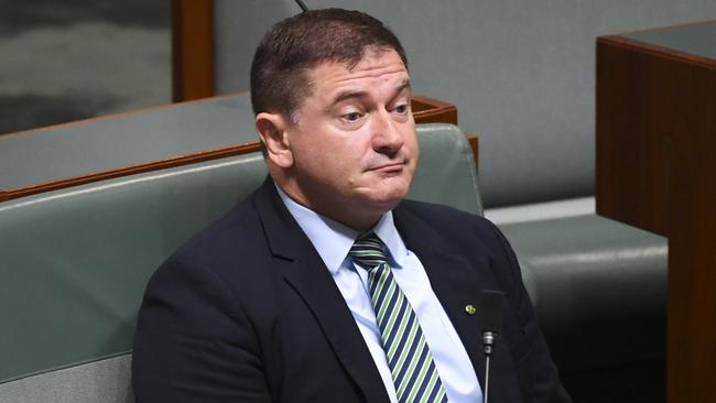 Llew O'Brien has been named the new Deputy Speaker. Picture: AAP Image/Lukas Coch