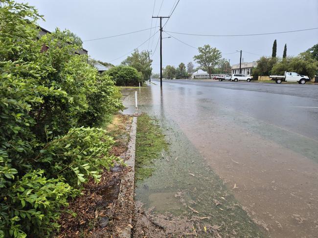 Major flash flooding in Charleville. Picture: Qld Fire Department