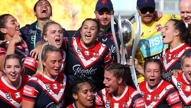 The Roosters got the job done outside Sydney in last season’s grand final. Picture: Albert Perez/Getty Images