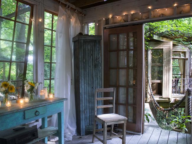 This treehouse in Atlanta, Georgia, is Airbnb's most “wished for” listing. Picture: Airbnb