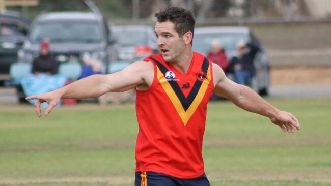 Coorong midfielder Sam Sanders. Picture: Facebook