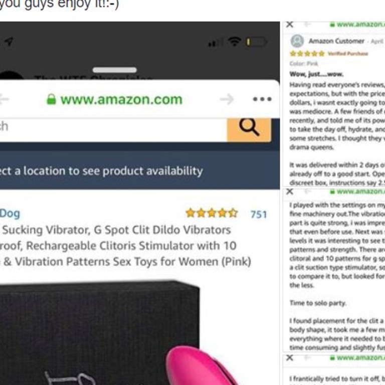 Amazon Vibrator Why Womans X Rated Sex Toy Review Went Viral The