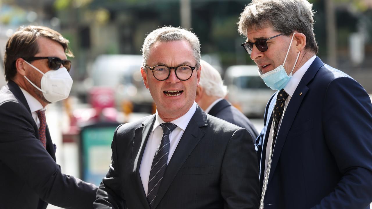 Christopher Pyne took a job with consulting giant EY just over a month after he left politics. Picture: Ian Currie/NCA NewsWire.