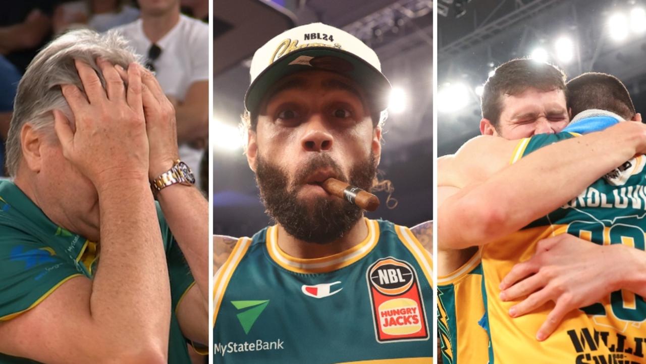 Fairytale complete as Tasmania JackJumpers win first-ever NBL title to seal all-time finals series
