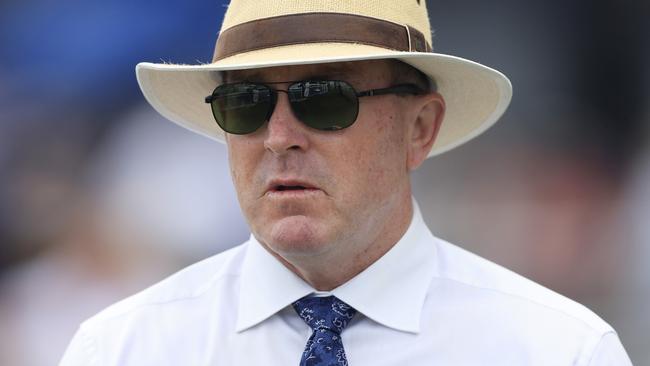 Trainer John O'Shea looks poised for a successful day at Goulburn. Picture: Getty Images