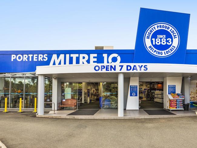 Porters Mitre 10 Mackay City store. Picture: Contributed