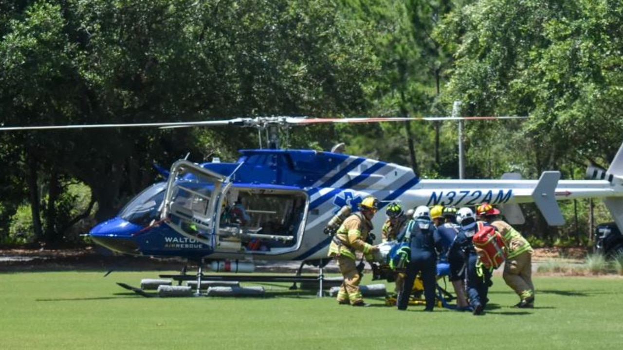 Lulu’s mother said she ‘prayed the entire way’ to the hospital. Picture: South Walton Fire District