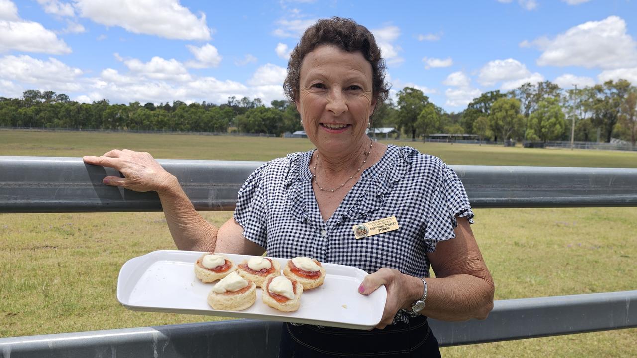 Loretta Voll, chief cooking steward at the Goombungee-Haden Show, celebrates a successful stewarding workshop ahead of show season.