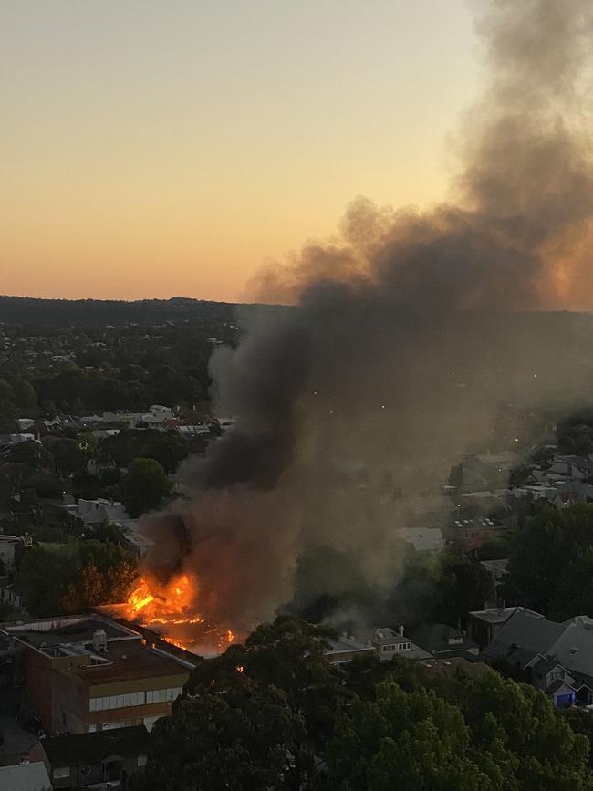 Panicked residents alerted police. Picture: Twitter/@alexisclaired