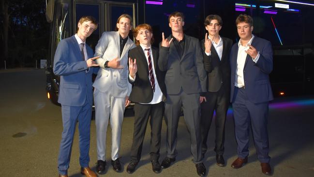 Students at the Good Shepherd Lutheran College formal 2024