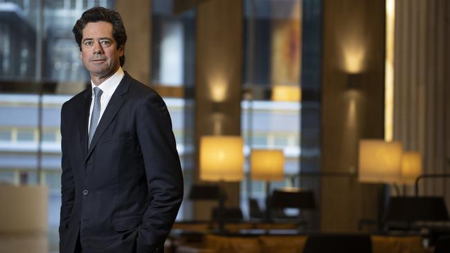 Former AFL CEO Gillon McLachlan is shaking up the executive team at Tabcorp.