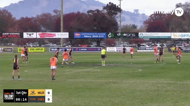 Replay: AFL Coates Talent League Round 6 – Murray Bushrangers v GWS Giants (Boys)