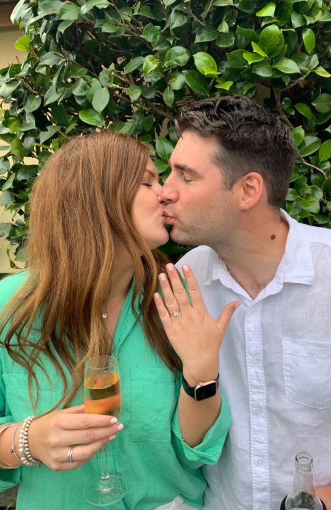 Elise got engaged to Kieran at the end of 2023. Picture: Supplied