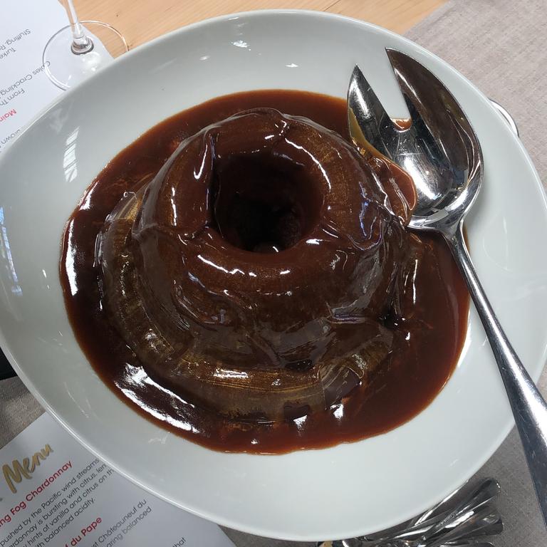 Coles have just announced details of its Christmas range, including this dramatic take on a traditional pudding. Picture: Supplied