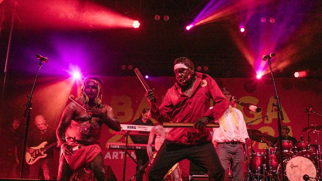 Yothu Yindi headline the annual Barunga Festival. Picture: NewsWire / Glenn Campbell