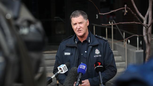 Victoria Police chief commissioner Shane Patton. Picture: David Crosling