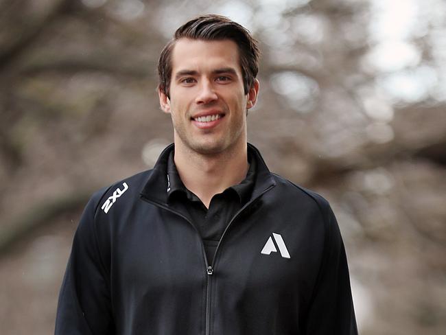 Richmond AFL player Alex Rance in Yarra Park.  Picture: Alex Coppel.